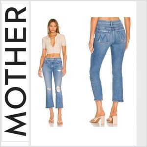 Mother Denim The Insider Ankle Bloom And Doom Size 29